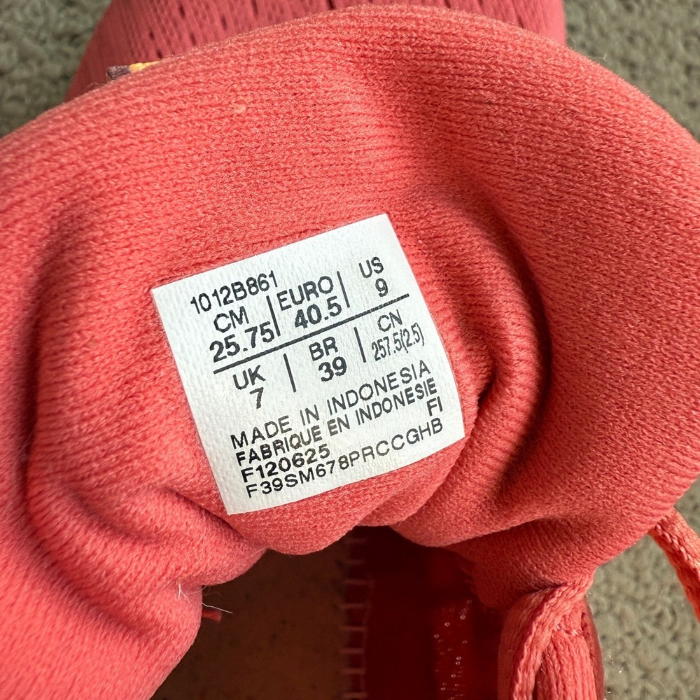 ASICS GEL-EXCITE 11 Womens Running Shoes Coral Orange 1012B861 Size 9 - Picture 6 of 6